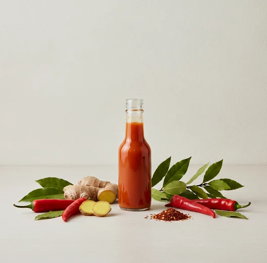 Zenzero e alloro: l'equilibrio aromatico nella salsa piccante
